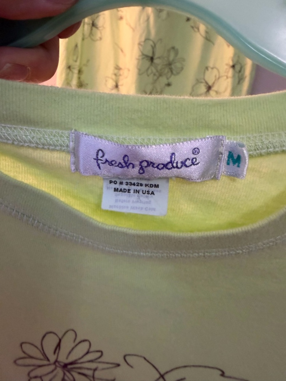 fresh produce Lime Green Floral Skirt Set - Picture 5 of 9